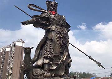 滁州美麗鄉村主題雕塑——二郎神文化